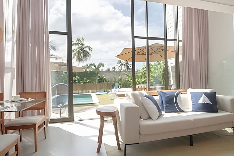 Oka Milagres Beachfront Condo for 8 People by MME