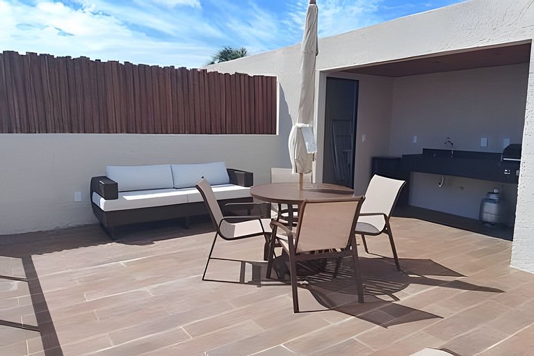 Duplex em Condomínio à 150m da praia para 06 pessoas by MME