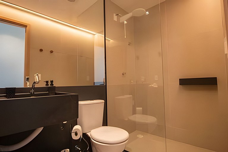 Triplex con 3 suites, piscina e hidromasaje para hasta 12 pe
