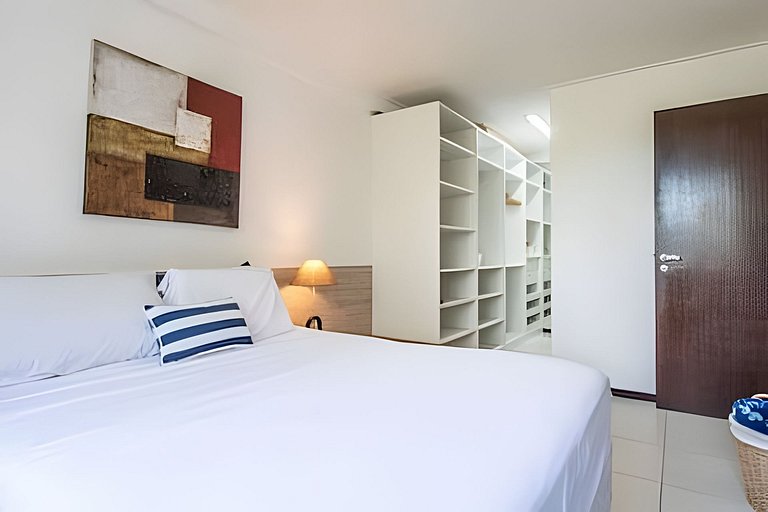 Beachfront Apartment in a Condo with Balcony by MME
