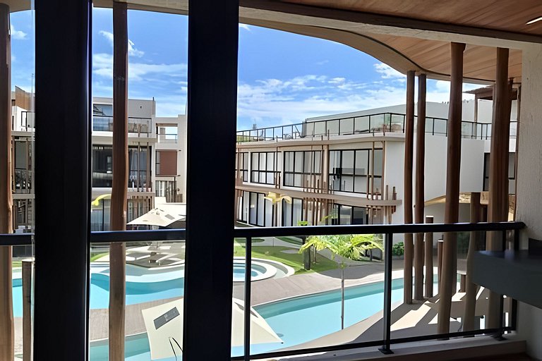 Duplex em Condomínio à 150m da praia para 06 pessoas by MME