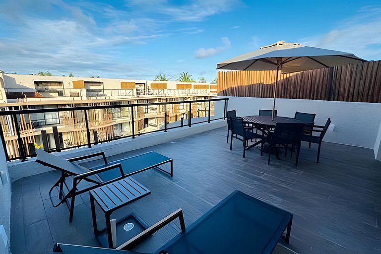 Apartamento Dúplex con Acceso a la Playa para 6 Personas by