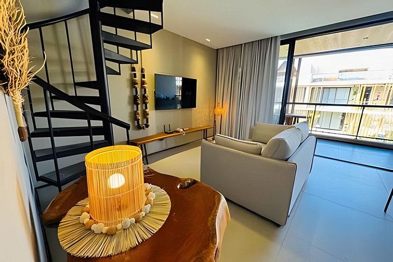 Apto Duplex Acesso a Praia Para 06 Pessoas by MME