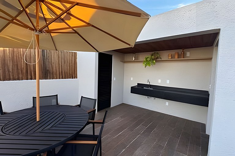 Apartamento Dúplex con Acceso a la Playa para 6 Personas by