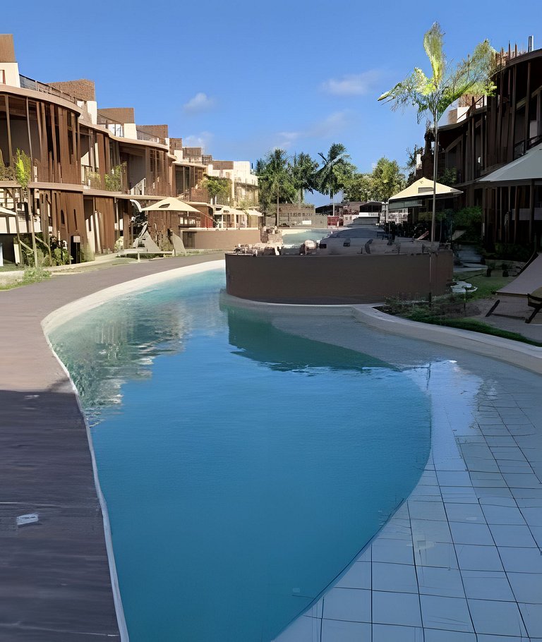 Apartamento Dúplex con Acceso a la Playa para 6 Personas by