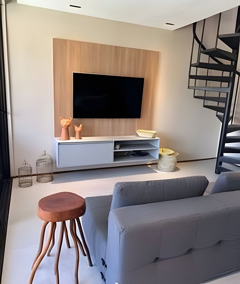 Apartamento con jacuzzi y acceso a la playa para 6 personas