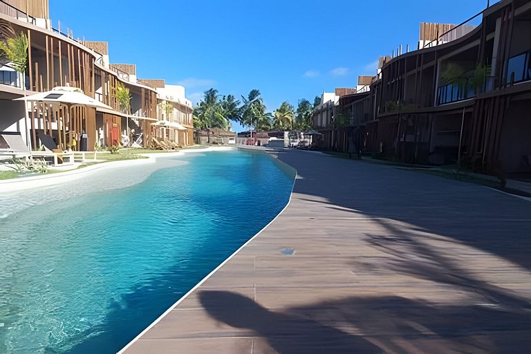 Apartment with Jacuzzi and Beach Access for 6 People by MME