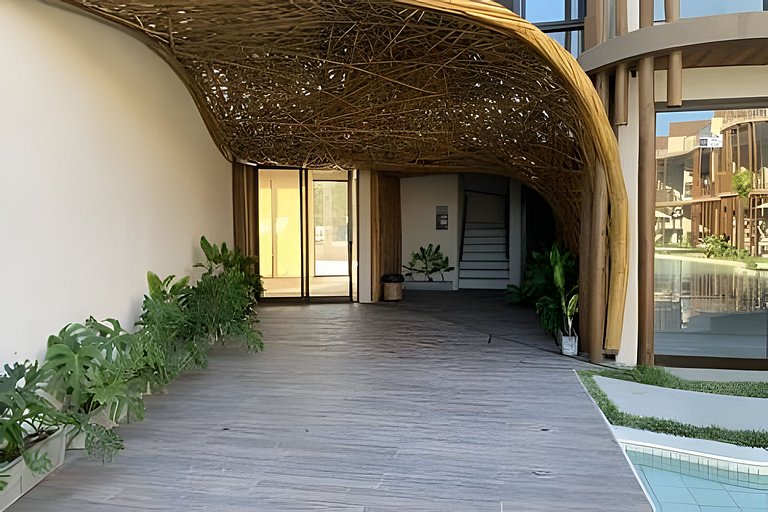Apartamento con jacuzzi y acceso a la playa para 6 personas