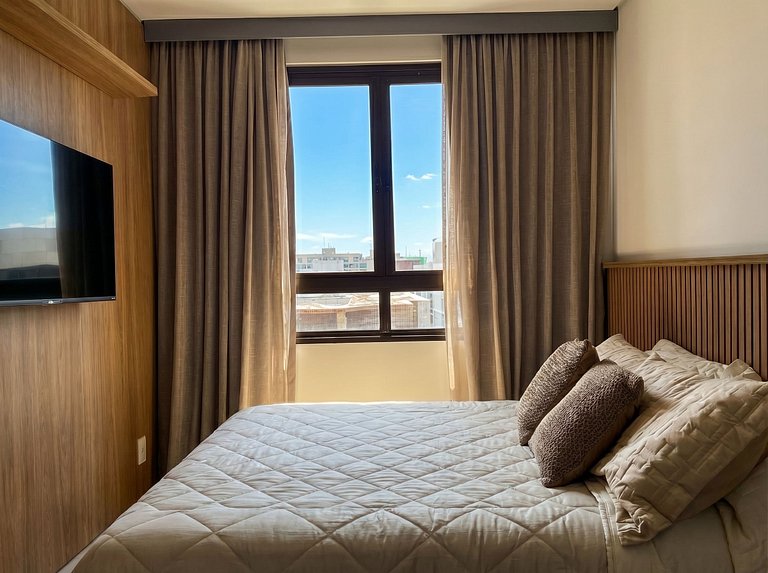 Apto 6 Pessoas 200m da praia e Piscina Vista Mar by MME