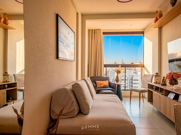 Apartamento com Vista 3min da praia by MME