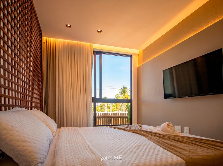 Triplex con 3 suites, piscina e hidromasaje para hasta 12 pe