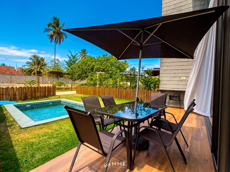 Oka Milagres Beachfront Condo for 7 People by MME
