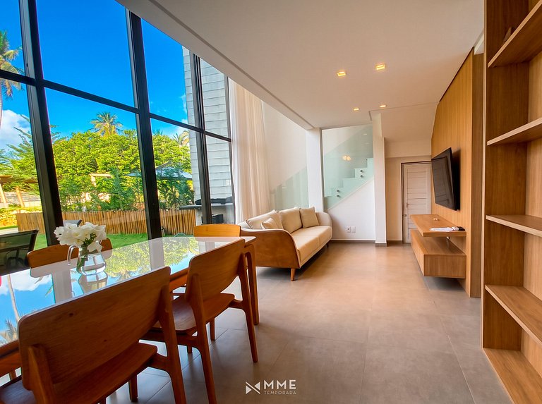 Oka Milagres Beachfront Condo for 7 People by MME