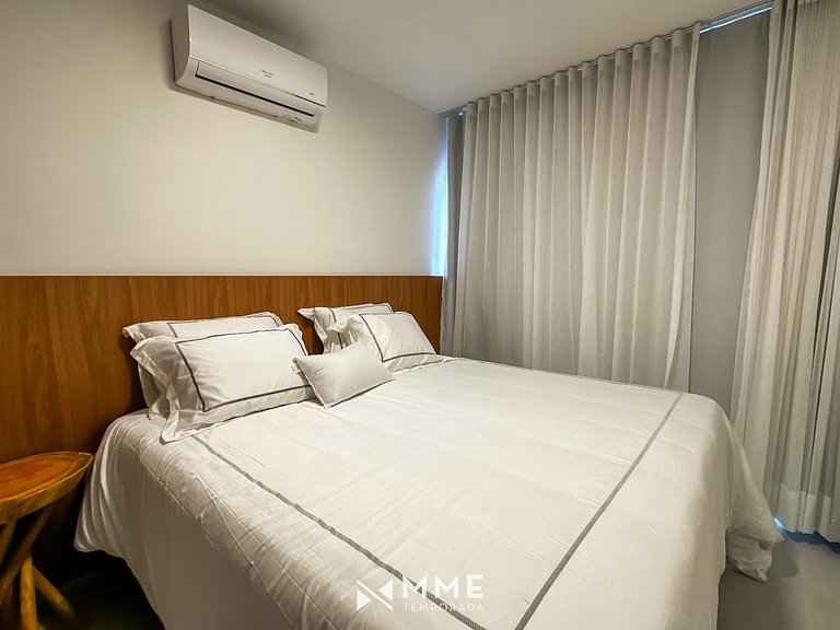 Apartment with balcony and sea view, Ipioca by MME